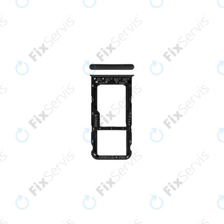 Huawei P Smart FIG-L31 - SIM/SD Slot (Black) - 51661HCM, 51661HCT Genuine Service Pack