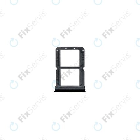 OnePlus 6T - SIM Slot (Mirror Black) - 1071100159 Genuine Service Pack