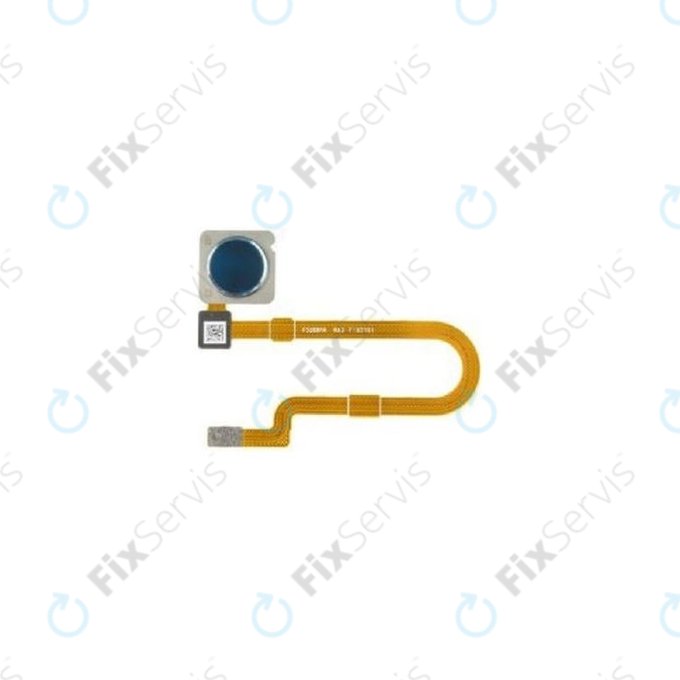 Xiaomi Mi 8 Lite - Senzor Odtlačku Prsta + Flex Kábel (Aurora Blue)