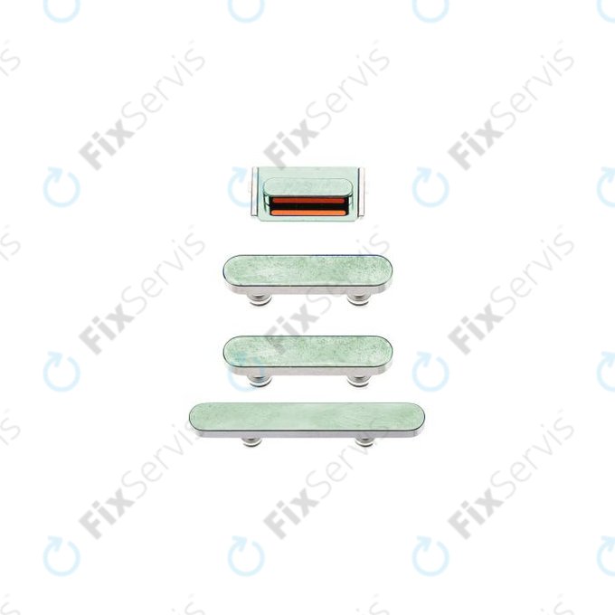 Apple iPhone 13 Pro, 13 Pro Max - Bočné Tlačidlá (Alpine Green)