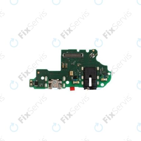 Huawei P Smart (2019) - Nabíjací Konektor + Mikrofón + Jack Konektor PCB Doska - 02352HVC Genuine Service Pack