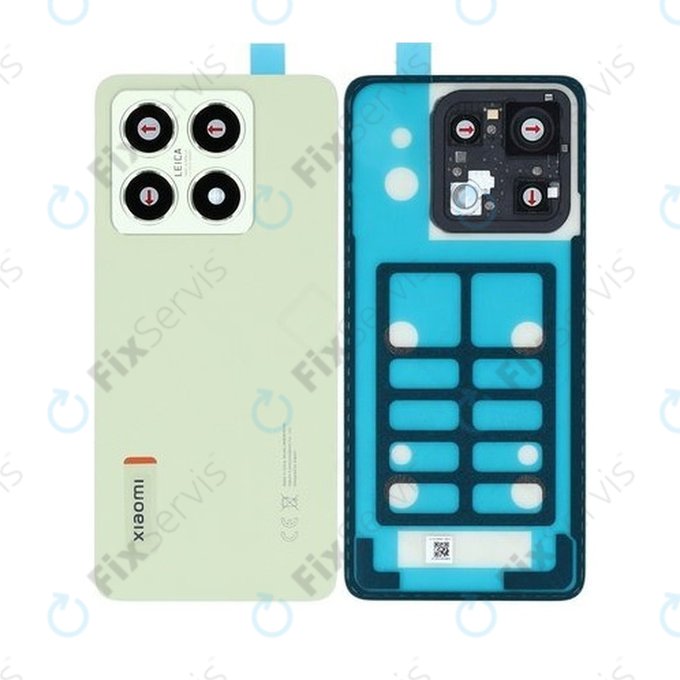 Xiaomi 14T - Batériový Kryt (Lemon Green) - 5600100N12A00 Genuine Service Pack