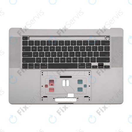 Apple MacBook Pro 16" A2141 (2019) - Horný Rám Klávesnice + Klávesnica US (Space Gray)