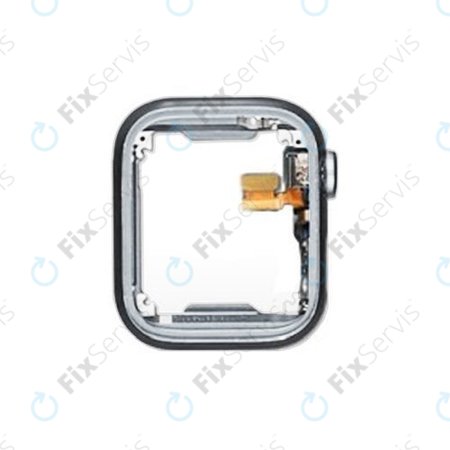 Apple Watch 7 41mm - Housing s Korunkou + Tlačidlo Domov + Mikrofón Aluminium (Starlight)