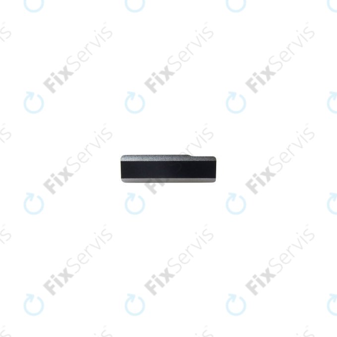 Sony Xperia Z1 L39H - Krytka Nabíjacieho Konektora (Black) - 1272-0117 Genuine Service Pack