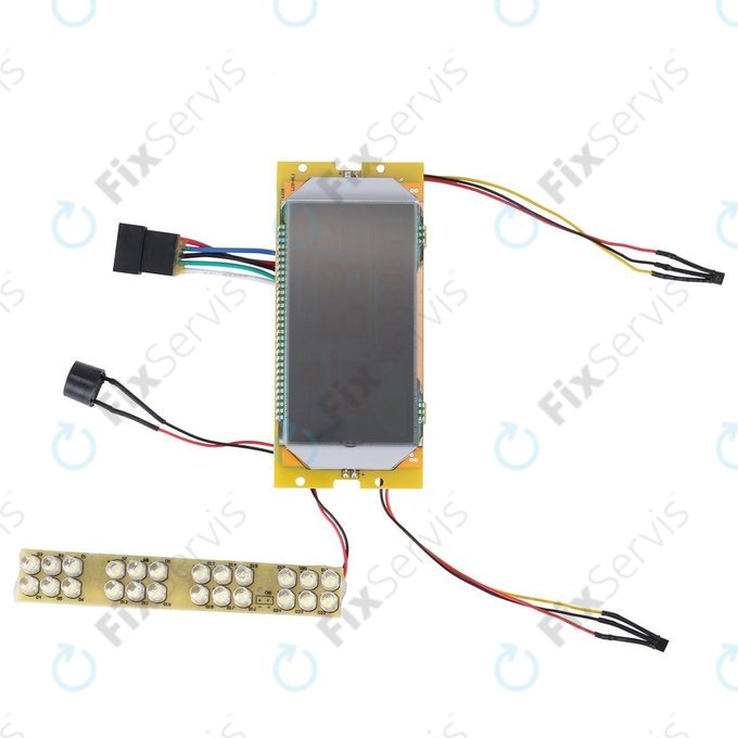 Kugoo S1, S1 Pro, S2, S3 - Prístrojová Doska s LCD + LED Svetlo