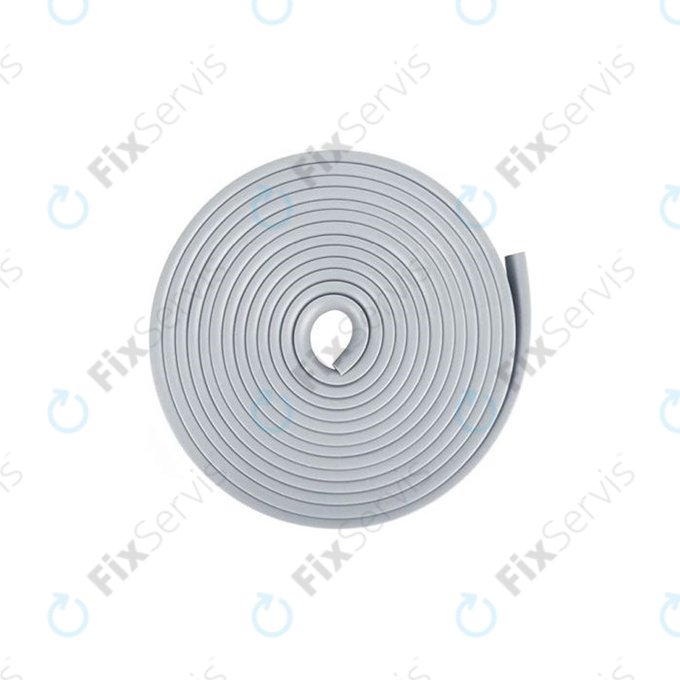 Xiaomi Mi Electric Scooter 1S, 2 M365, Essential, Pro, Pro 2 - Gumený Pásik / Bumper na Ochranu Rámu Kolobežky (White)