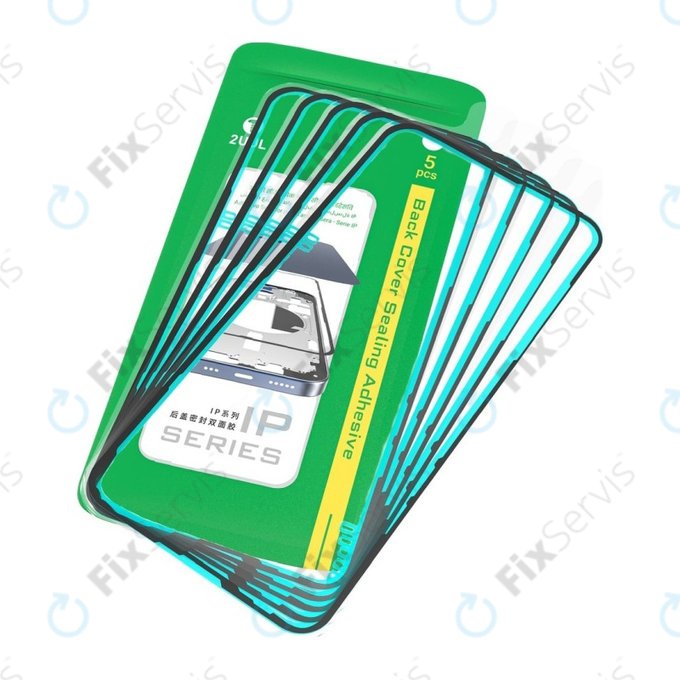 Tesniaca lepka pod Zadné Sklo pre iPhone 16 Pro Max, 2UUL BA16PM, (5ks)