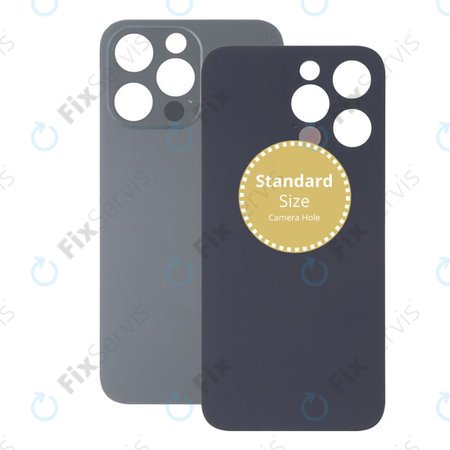 Apple iPhone 13 Pro - Sklo Zadného Housingu (Graphite)