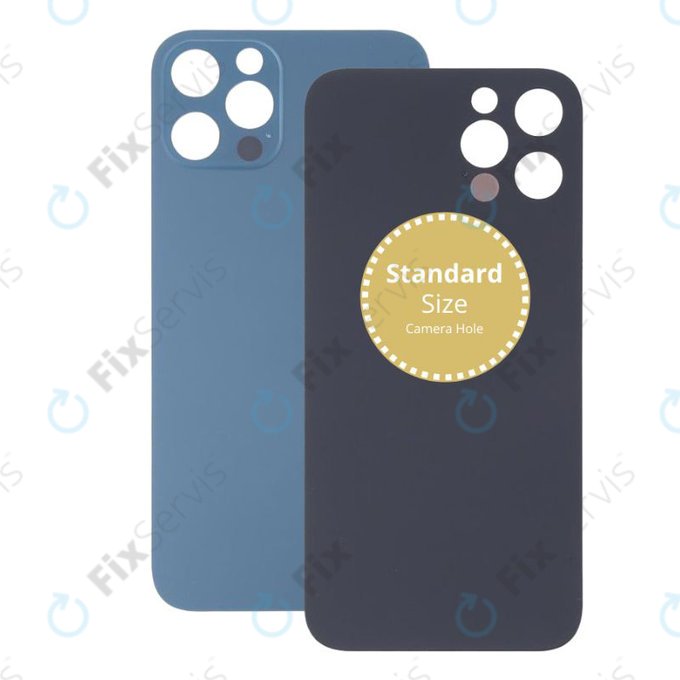 Apple iPhone 13 Pro Max - Sklo Zadného Housingu (Blue)