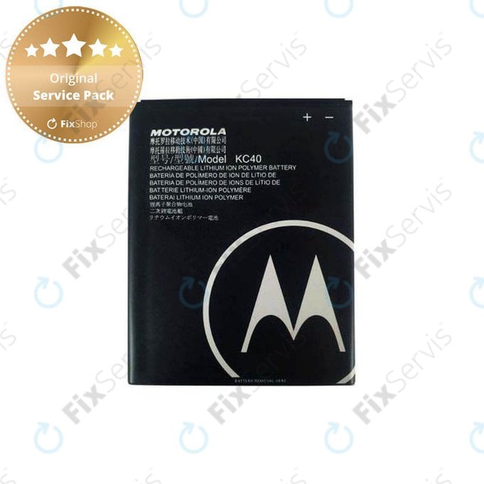 Motorola Moto E6 Plus, E6s - Batéria KC40 3000mAh - SB18C53772 Genuine Service Pack