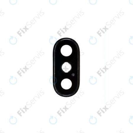 Apple iPhone XS - Sklíčko Kamery s Rámom (Space Gray)