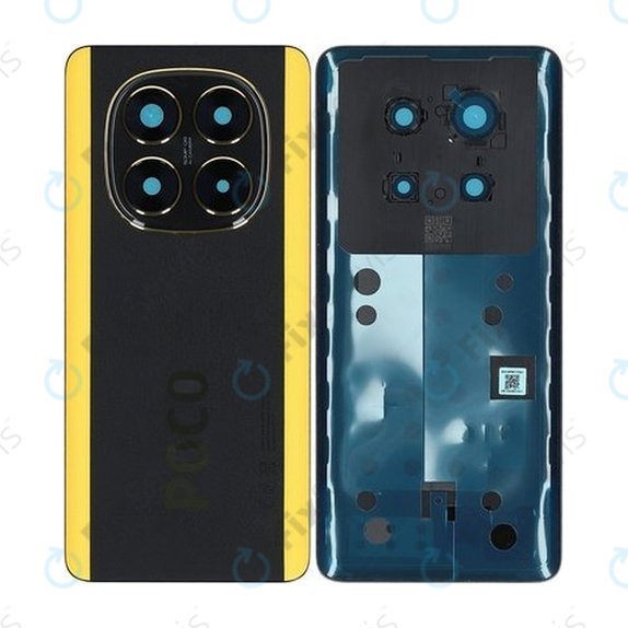 Xiaomi Poco X7 24095PCADG - Batériový Kryt (Black) - 5600080O16P00 Genuine Service Pack