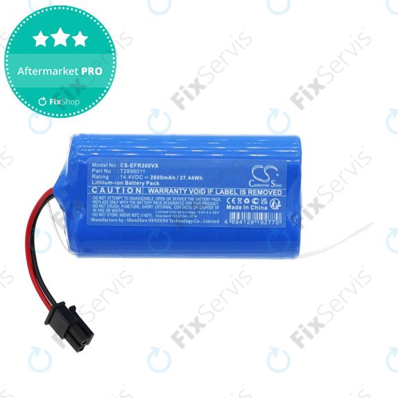 Batéria pre Eufy RoboVac L30 Hybrid+, Concept VR2110, 2600mAh, Li-Ion, 14.4V, T2996011, HQ