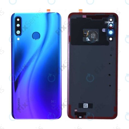 Huawei P30 Lite - Batériový Kryt (Peacock Blue) - 02352PMK Genuine Service Pack