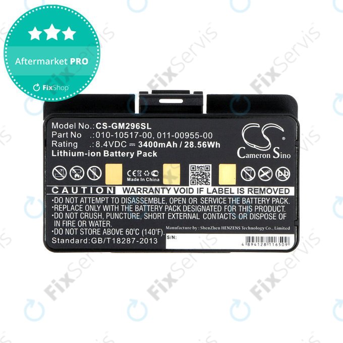 Batéria pre Garmin GPSMAP, 3400mAh, Li-Ion, 8.4V, 010-10517-00, HQ