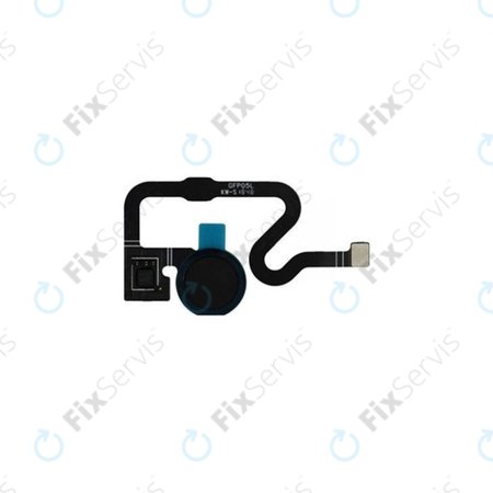 Google Pixel 3a - Senzor Odtlačku Prsta + Flex Kábel (Just Black)