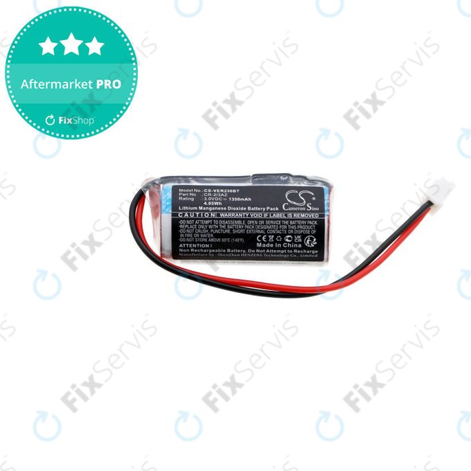 Batéria pre Verisure, 1350mAh, Li-MnO2, 3V, CR-2/3AZ, HQ