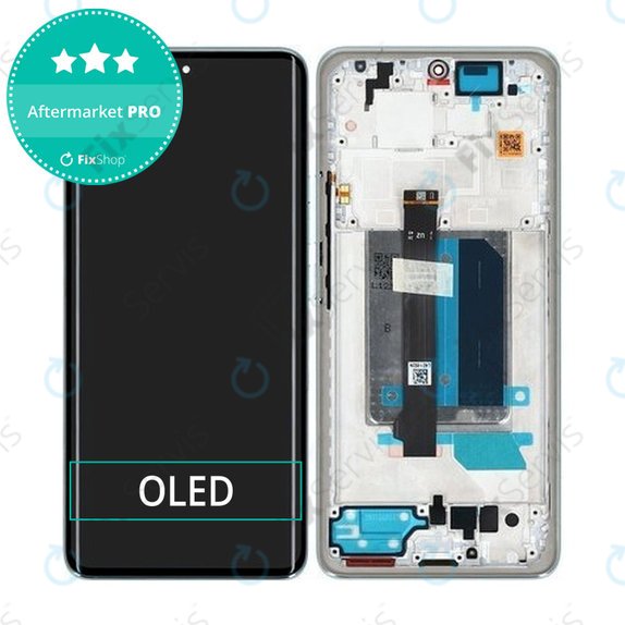 Xiaomi Redmi Note 14 Pro+ 5G 24094RAD4G - LCD Displej + Dotykové Sklo + Rám (Frost Blue) OLED