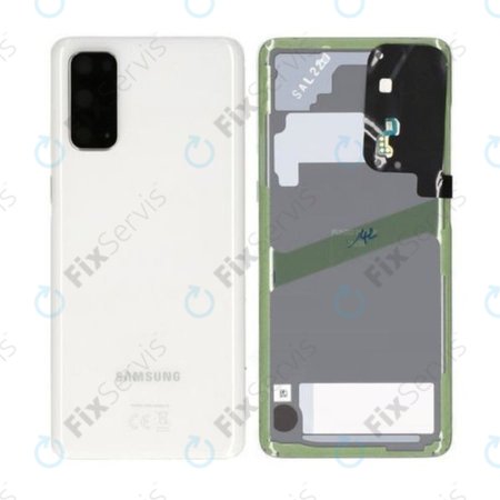 Samsung Galaxy S20 G980F - Batériový Kryt (Cloud White) - GH82-22068B, GH82-21576B Genuine Service Pack