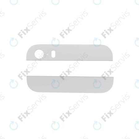 Apple iPhone 5S - Zadné Lišty (Silver)