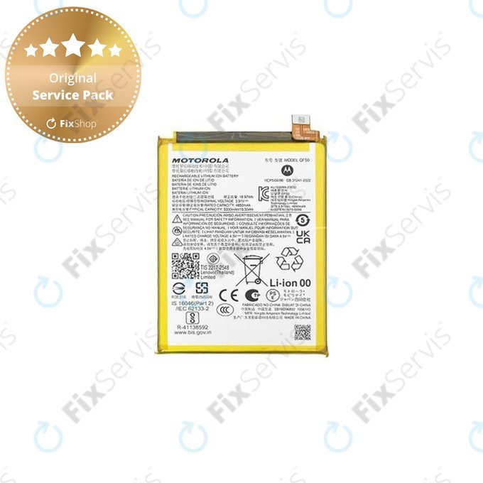 Motorola Moto G04, G24, G34 - Batéria QF50 5000mAh - SB18E20083 Genuine Service Pack