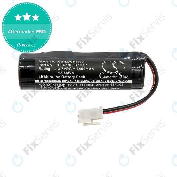 Leifheit Dry&Clean 51000, 51002, 51113, 51114 - Batéria BFN18650 1S1P Li-Ion 3.7V 3400mAh HQ