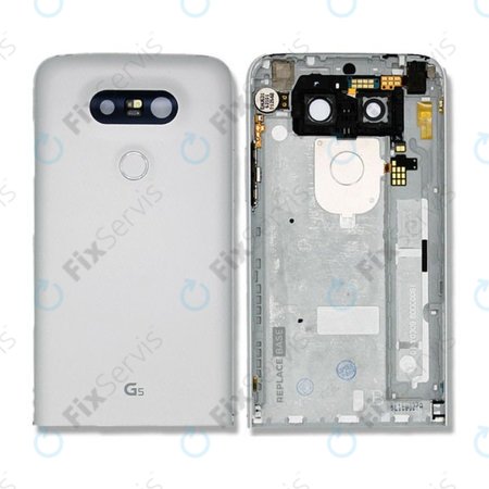 LG G5 H850 - Batériový Kryt (Silver) - ACQ88954401 Genuine Service Pack