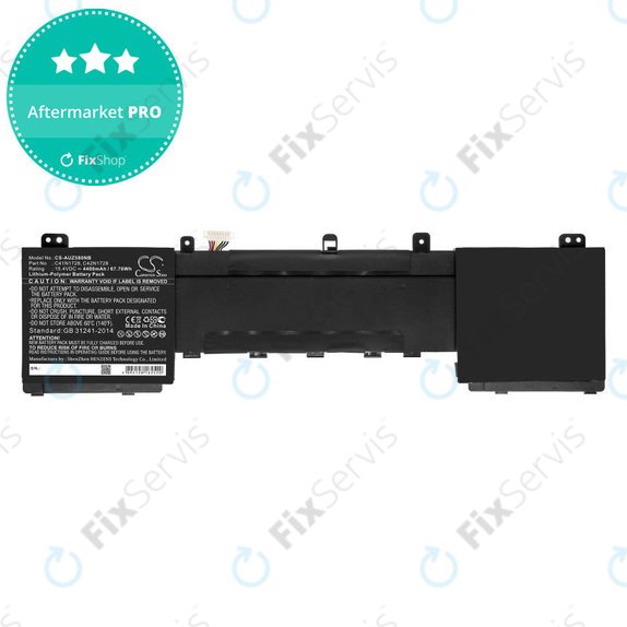Batéria pre Asus Zenbook Pro 15, 5500VE, UX550GD, 4400mAh, Li-Pol, 15.4V, C41N1728, HQ