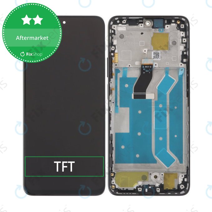 Huawei Nova 12i - LCD Displej + Dotykové Sklo + Rám (Midnight Black) TFT