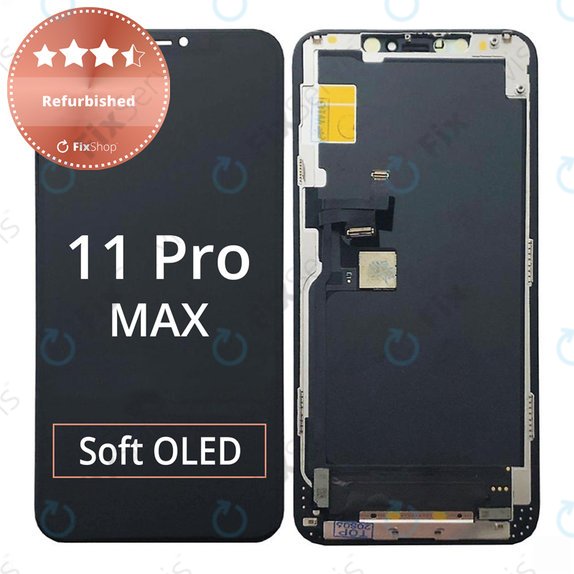 Displej pre iPhone 11 Pro Max, Dotykové sklo s rámom, Refurbished