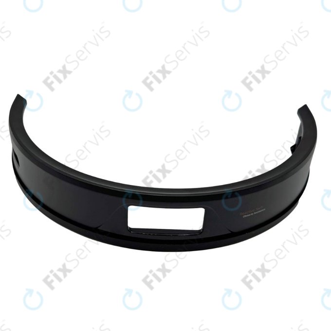 Predný nárazník, Čierny pre Xiaomi Roborock Q8 Max, Q8 Max+