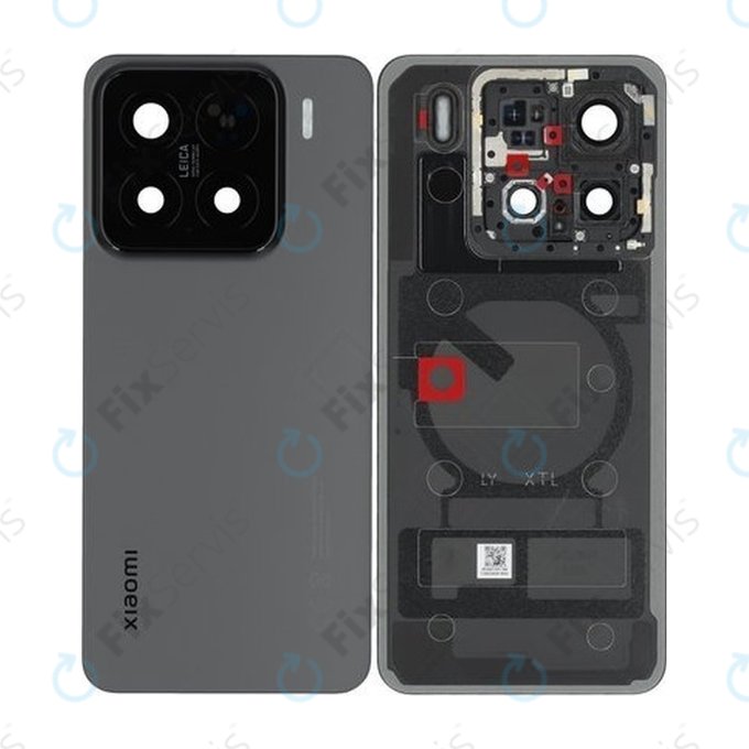 Xiaomi 15 5G - Batériový Kryt (Black) - 560067000O300 Genuine Service Pack