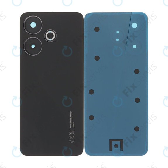 Xiaomi Redmi 13 24049RN28L - Batériový Kryt Komplet (Midnight Black)