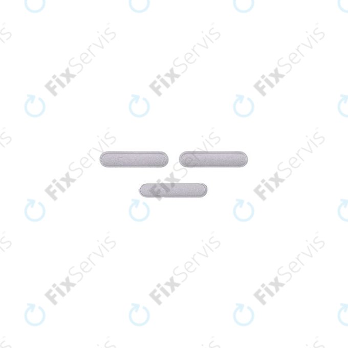 Apple iPad Mini 5 - Bočné Tlačidlá (Silver)
