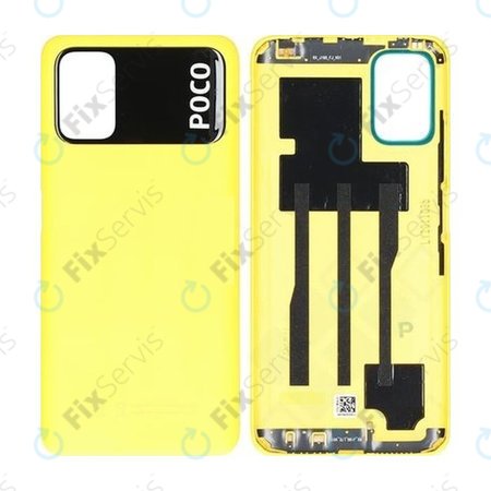 Xiaomi Poco M3 - Batériový Kryt (Poco Yellow) - 55050000QL9X Genuine Service Pack
