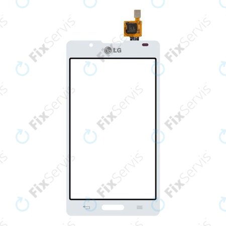 LG Optimus L7 II P710 - Dotykové Sklo (Biela) - EBD61505701 OEM