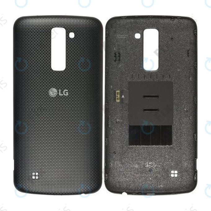 LG K10 K420N - Batériový Kryt (Black) - ACQ89015001 Genuine Service Pack