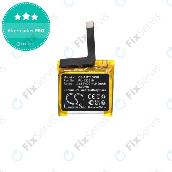 Batéria pre Amazfit GTS, 240mAh, Li-Pol, 3.85V, PL412221H, HQ