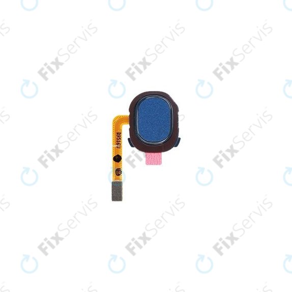 Samsung Galaxy A20e A202F - Senzor Odtlačku Prsta + Flex Kábel (Blue) - GH96-12565C Genuine Service Pack