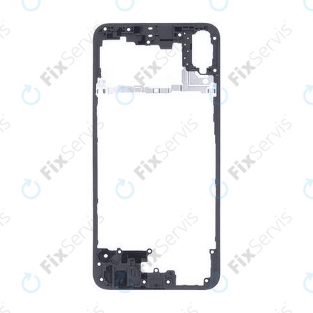 Huawei Honor 9X Lite - Zadný Plastový Rám (Čierna) - 02353QKB