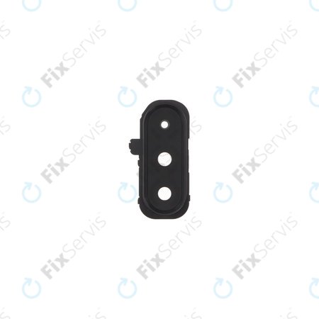 Samsung Galaxy A17 A176B - Sklíčko Zadnej Kamery + Rám (Black)