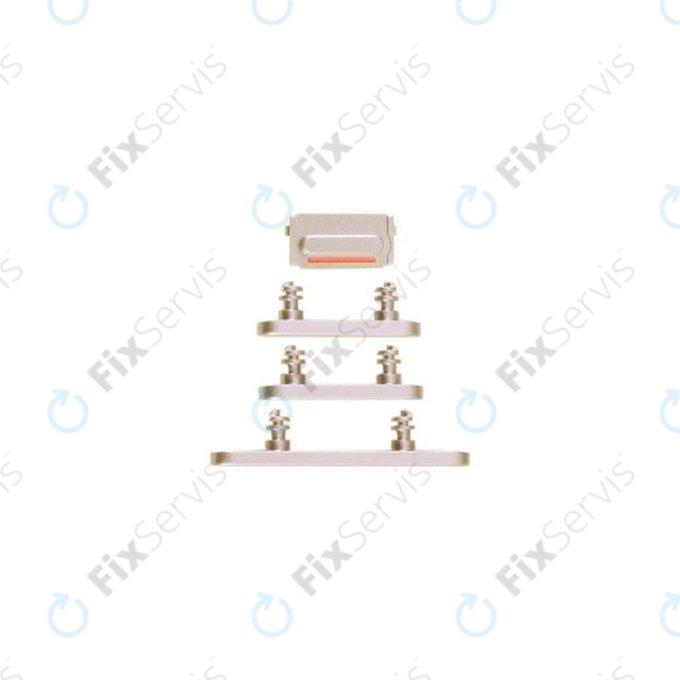 Apple iPhone 14 Pro Max - Bočné Tlačidlá (Gold)