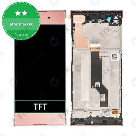 Sony Xperia XA1 G3121 - LCD Displej + Dotykové Sklo + Rám (Pink) TFT