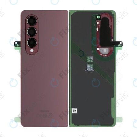 Samsung Galaxy Z Fold 4 F936B - Batériový Kryt (Burgundy) - GH82-29254D Genuine Service Pack