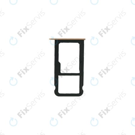 Huawei P10 Lite - SIM Slot (Gold) - 51661EPG Genuine Service Pack