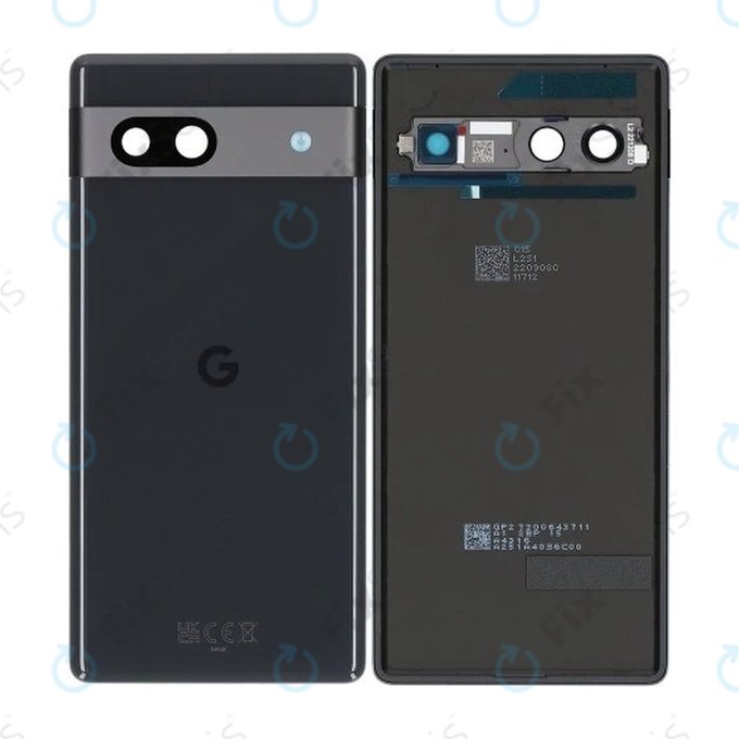 Google Pixel 7a - Batériový Kryt (Charcoal) - G949-00387-00 Genuine Service Pack