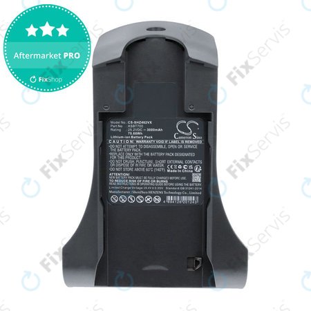 Batéria pre Shark IZ, 3000mAh, Li-Ion, 25.2V, XSBT700, HQ