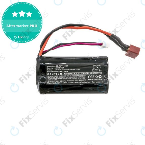 Batéria pre WLToys FY01, FY02, FY03, 12423, 12428, 3000mAh, Li-Ion, 7.4V, 300ZFY01, HQ