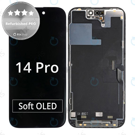 Apple iPhone 14 Pro - LCD Displej + Dotykové Sklo + Rám Refurbished PRO